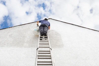 Peinture extérieure à Linthes — façades et ravalement